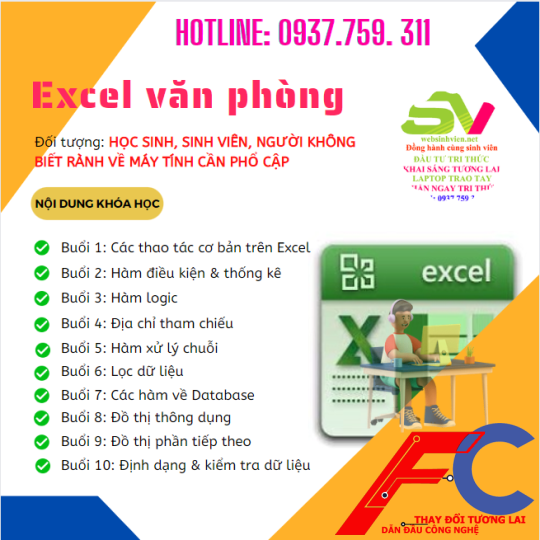 EXCEL VĂN PHÒNG K03